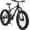 Black-Green, variant on 26 Inch Fat Tire Mountain Bike for Youth Adult, 21 Speeds Mountain Bicycle with Front Suspension, Dual Disc Brake, High-Carbon Steel Frame MTB, Urban Commuter City Bicycle, Orange