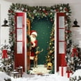 thumbnail image 6 of ToyKingdee Christmas Door Cover - Santa Claus Holiday Banner for Party Decoration, 6 of 6