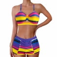 thumbnail image 2 of Traje de baño tankini de verano para mujer, talla grande, estampado, bikini dividido, traje de baño de dos piezas para mujer, trajes de baño tankini para mujer, traje de baño de 2 piezas para mujer, t, 2 of 5