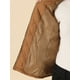thumbnail image 5 of Chaleco Acolchado Ligero Allegra K Con Cremallera y Cuello Alto Marrón M, 5 of 6