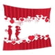 thumbnail image 3 of Manta Valentine Themed Double Flannel Blanket de San Valentín para Ella / él 80x150cm Amantes, 3 of 9