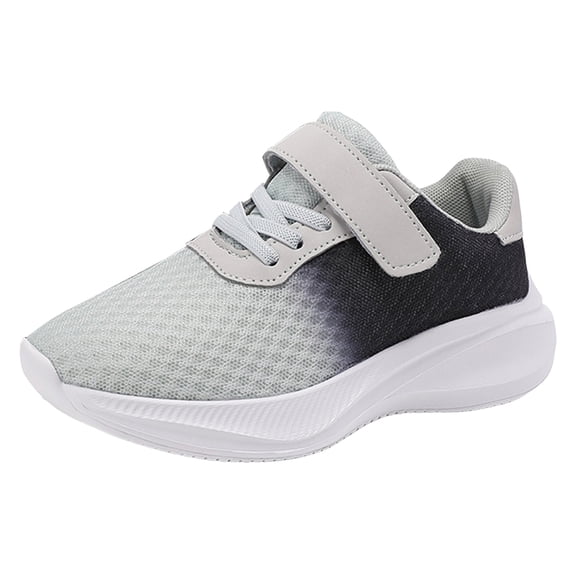 Quealent Toddler/Little Kid Boys Girls Shoes Running Sports Sneakers Gray for Size 13