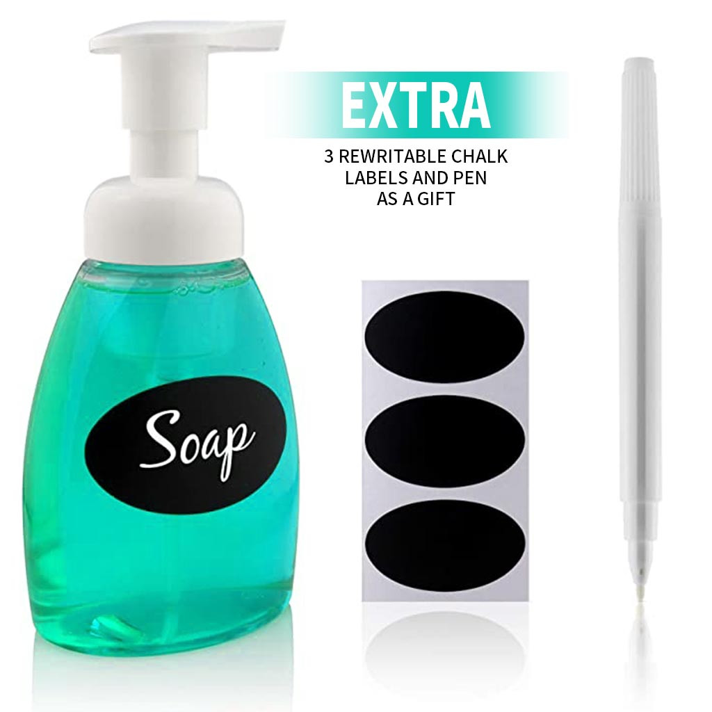 Foam Press Bottle Foaming Soap Dispensers PumpBottles Liquid Soap