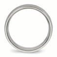 thumbnail image 2 of Bague en Titane Poli Diamant Taille 8, 2 of 6