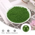 thumbnail image 3 of Uxcell 5000 Piezas de Perlas de Imitación para Manualidades, Perlas Redondas ABS de 4mm Sin Agujero para Cajas Cosméticas, DIY, Verde Profundo, 3 of 5