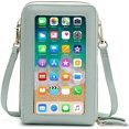 thumbnail image 1 of Sac Bandoulière pour Téléphone Cellulaire Femmes Sac à Écran Tactile Portefeuille Sac à Main Sac d'Épaule, 1 of 5