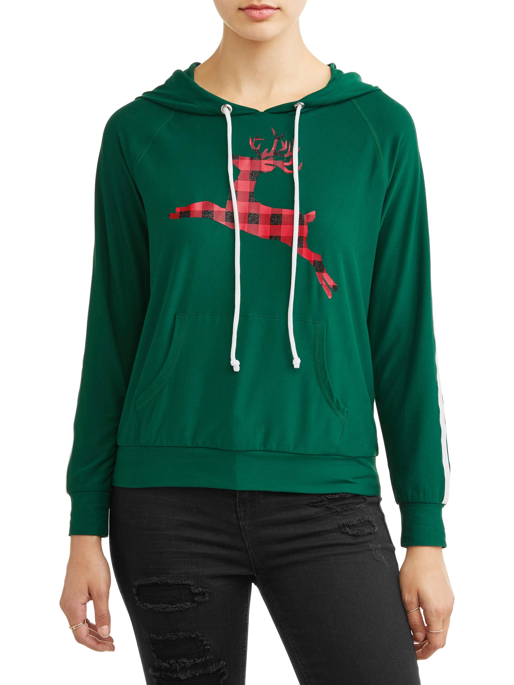 No Boundaries No Boundaries Juniors' varsity stripe holiday graphic