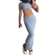 thumbnail image 1 of Txlixc Vestido de mujer vestido de cuello redondo + vestido corto Txlixc moda, 1 of 5