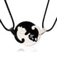 thumbnail image 1 of Collar a juego de gato para parejas Collar Yin Yang Collar de la amistad Collar de plata para mujer Collar con colgante para parejas, 1 of 5