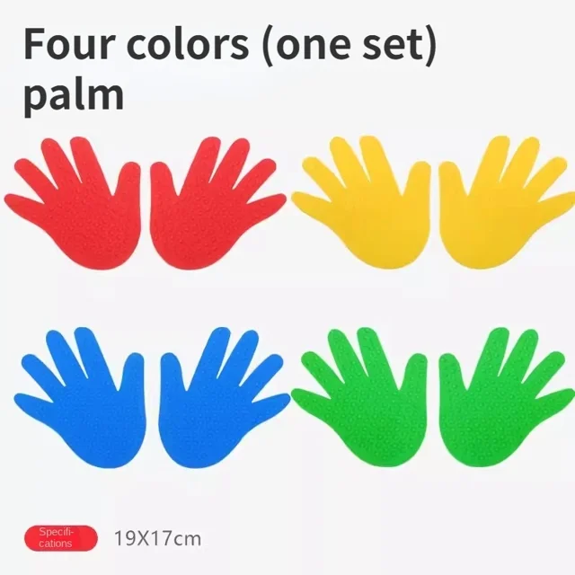 Juguetes para pies de mano, buena flexibilidad, entretenimiento antideslizante, integración sensorial, entrenamiento, huellas de manos, juego de fiesta, juegos de suelo, Juguetes
