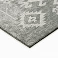 thumbnail image 4 of Bravado Indoor/Outdoor Grey Southwest 10' x 14' Non-Skid Area Rug, 4 of 8
