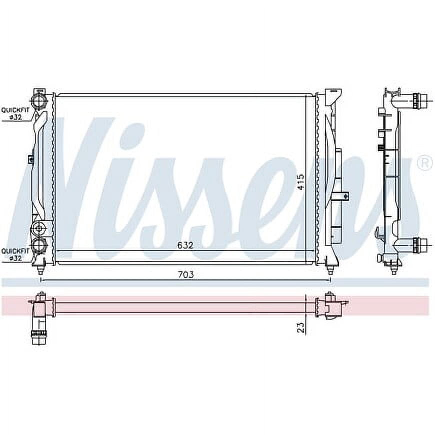 Nissens 60308A Radiator