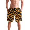 thumbnail image 4 of Dailycode Men's Quick Dry Swim Trunks Beach Shorts Casual Summer Board Shorts with Pockets, Tiger Print, 4 of 8