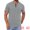 Light Gray, variant on DARING DIVA Men's Casual Summer Short Sleeves Button Henley Basic Tee M Blue