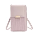 thumbnail image 2 of Hfnxid PU Leather Small Crossbody Phone Bag,Phone Shoulder Bag,Zipper Shoulder Bag Wallet Purse Pocket, 2 of 10