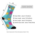 thumbnail image 5 of Coolnut Rainbow Socks Winter Warm Socks Fashion Print Socks Novelty Casual Socks for Men Women( 1 Pack), 5 of 6
