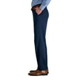 thumbnail image 3 of Men's Haggar® Premium Comfort Straight-Fit Dress Pants Color: Blue Size: 32X32, 3 of 4