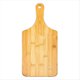 thumbnail image 1 of Tabla de Cortar de Bambú con Tabla de Servir de Bambú de Madera de Cortar de Cocina para Pizza Verduras Carne A, 1 of 5