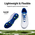 thumbnail image 4 of DREAM PAIRS Boys Girls FG AG Soccer Cleats High-Speed Anti-Torsion Lightweight Football Shoes, 4 of 9
