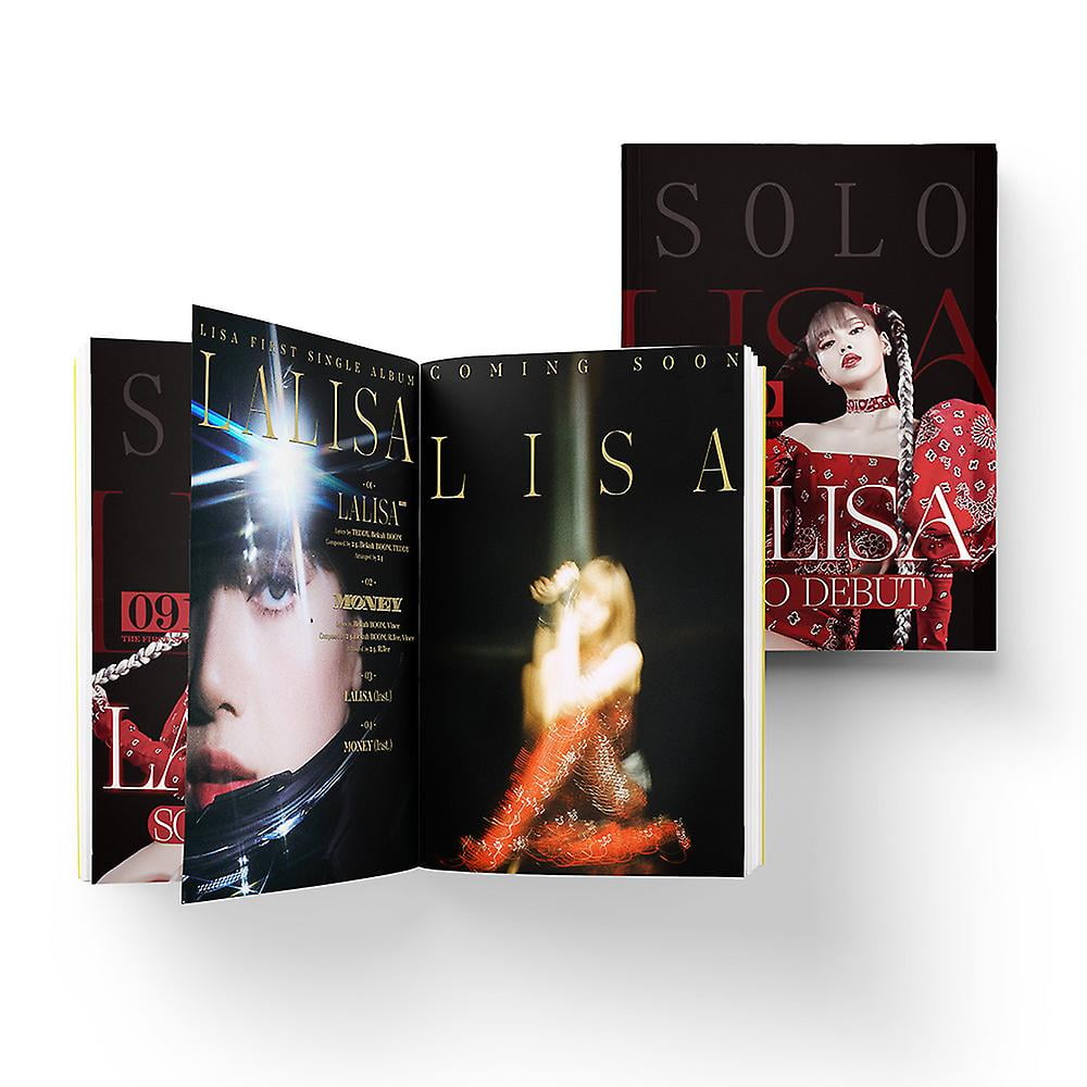 Kpop Lisa Lalisa Solo Debut Girl Photo Album Photocard Art Book