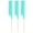 Green, variant on Washranp 3Pcs Rat Tail Comb Hair Comb,Rat Tail Carbon Fiber Heat Resistant Teasing Combs with Stainless Steel Pintail for Hair Rat tail Combs Salon
