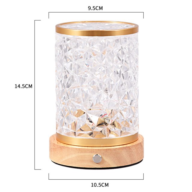 Lámpara La noche del LED enciende la de la noche de la atmósfera de la ondulación del agua de Dimmable para la decoración casera