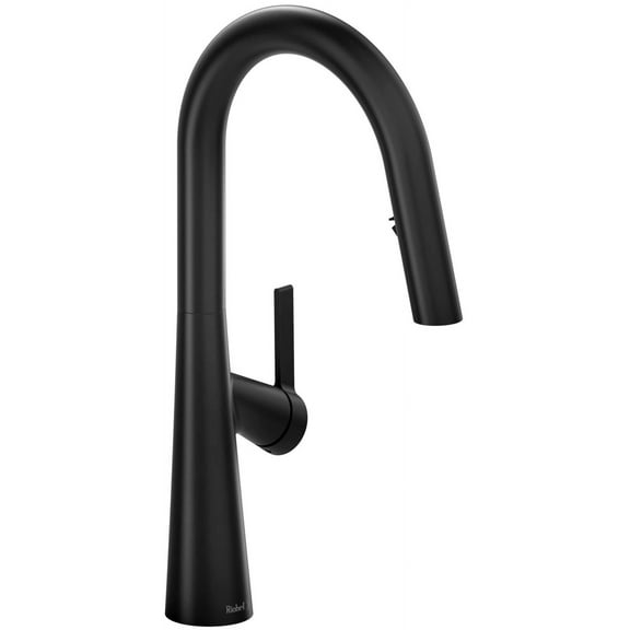 Riobel Lk101 Ludik 1.6 GPM Single Hole Pull Down Kitchen Faucet - Black
