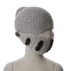 thumbnail image 4 of Crochet Sombreros de Cosplay Casco de Caballero Sombreros de Punto Gorros de de Invierno CUTICAT niños sombrero caliente, 4 of 8