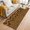 Brown, variant on Brown Yellow 3ft Area Rug, Modern Abstract Art Washable Non-Slip Small Round Rugs for Entryway Bedroom Kitchen, Soft Circle Carpet for Dining Room, Playroom Nursery Rug