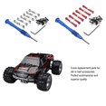 thumbnail image 4 of Vogacara Juego de varilla de enlace de dirección y destornillador de Metal RC para modificación de actualización de coche 1/18 Wltoys A949 RC Kits de construcción modelo púrpura, 4 of 6