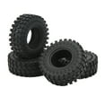 thumbnail image 3 of RC Tire Skin, Multi Lateral Gravel Tire Pattern Black RC Rubber Tire  For Crawler Car Tire Replacement, 3 of 8