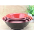 thumbnail image 4 of KALLORY Small Soup Bowl Red For Dining Table Decoration 1Set 7.5x3.5in, 4 of 10