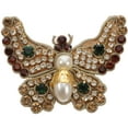 thumbnail image 1 of Shisuyan Butterfly Embroidery Applique Imitation Pearl 1Set 1.5X2.4X3.3In, 1 of 9