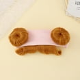 thumbnail image 4 of Gold Bun Headbands Hair Accessories Set with Soft Knit Headwraps for Girls Ideal for Photo and Daily Wear, 4 of 4