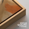 thumbnail image 6 of Framed Canvas Print Earth Tone Abstract Wall Art Neutral Modern Minimalist Decorative for Living Room Bedroom - 16"x16" NATURAL, 6 of 8