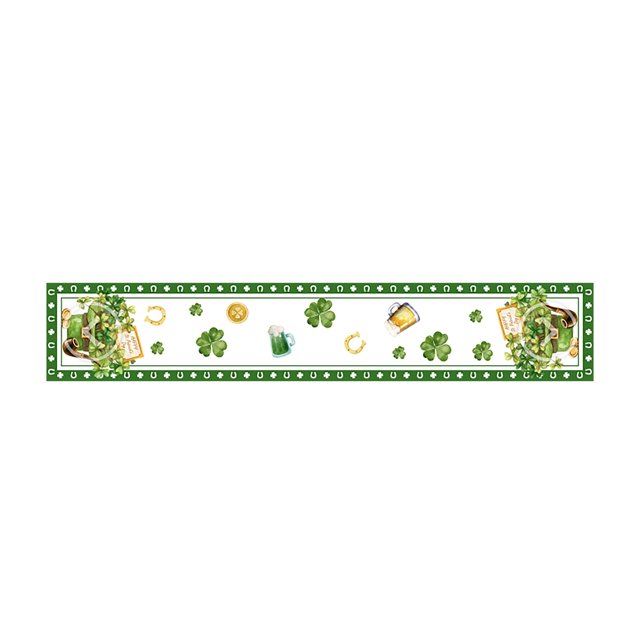 GUANGHONG Patrick's Day Table Flag Restaurant Table Holiday Decorations