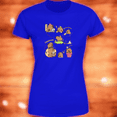 thumbnail image 3 of Playera Blusa De Capybara y Amigos Ropa Para Mujer Capibara Color Azul Talla Chica Marca Emil SaEs, 3 of 4