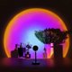 thumbnail image 1 of Sunset Projection Lamp,LED Night Light Projector, Romantic Visual LED Light for Home Party Living, 1 of 5