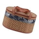 thumbnail image 3 of Canasta de picnic plegable de bambú potable 30x20x16cm para uso al aire libre con cubierta, 3 of 9