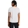 thumbnail image 2 of Camiseta Under Armour Tech Twist con cuello en V y halo gris S para mujer, 2 of 2