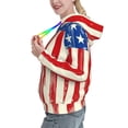thumbnail image 2 of Xecao America Flags2 Pattern Hoodies for Women Sweatshirts Long Sleeve Sweatshirts Pullover Outfits with Pocket-XX-Large, 2 of 7