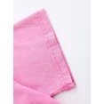 thumbnail image 5 of UNISHE Womens Choosin Texas Print T Shirts Vintage Washed Western Country Graphic Tee Casual Streetwear Tops Pink, M, 5 of 6