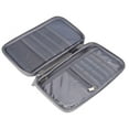 thumbnail image 4 of Cartera para Pasaporte Impermeable A Prueba De Polvo Titular De Pasaporte De Viaje Organizador De Tarjetas De Crédito Bolso Gris L, 4 of 14