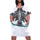 thumbnail image 2 of Native Art Haida Tlingit Thunderbird vestido suelto con bolsillos vestidos de mujer vestidos de verano para mujer vestido de cumpleaños 2025, 2 of 7