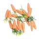 thumbnail image 2 of 24 Pcs Easter Decorative Artificial Glitter Orange Foam Carrot Ornaments for Party Home Garden Use, Odorless Craft Supplies, 2 of 3