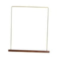 thumbnail image 3 of Xuanheng Countertop Necklace Display Stand Rack Metal Frame Hanging Bar Jewelry Organizer L, 3 of 8