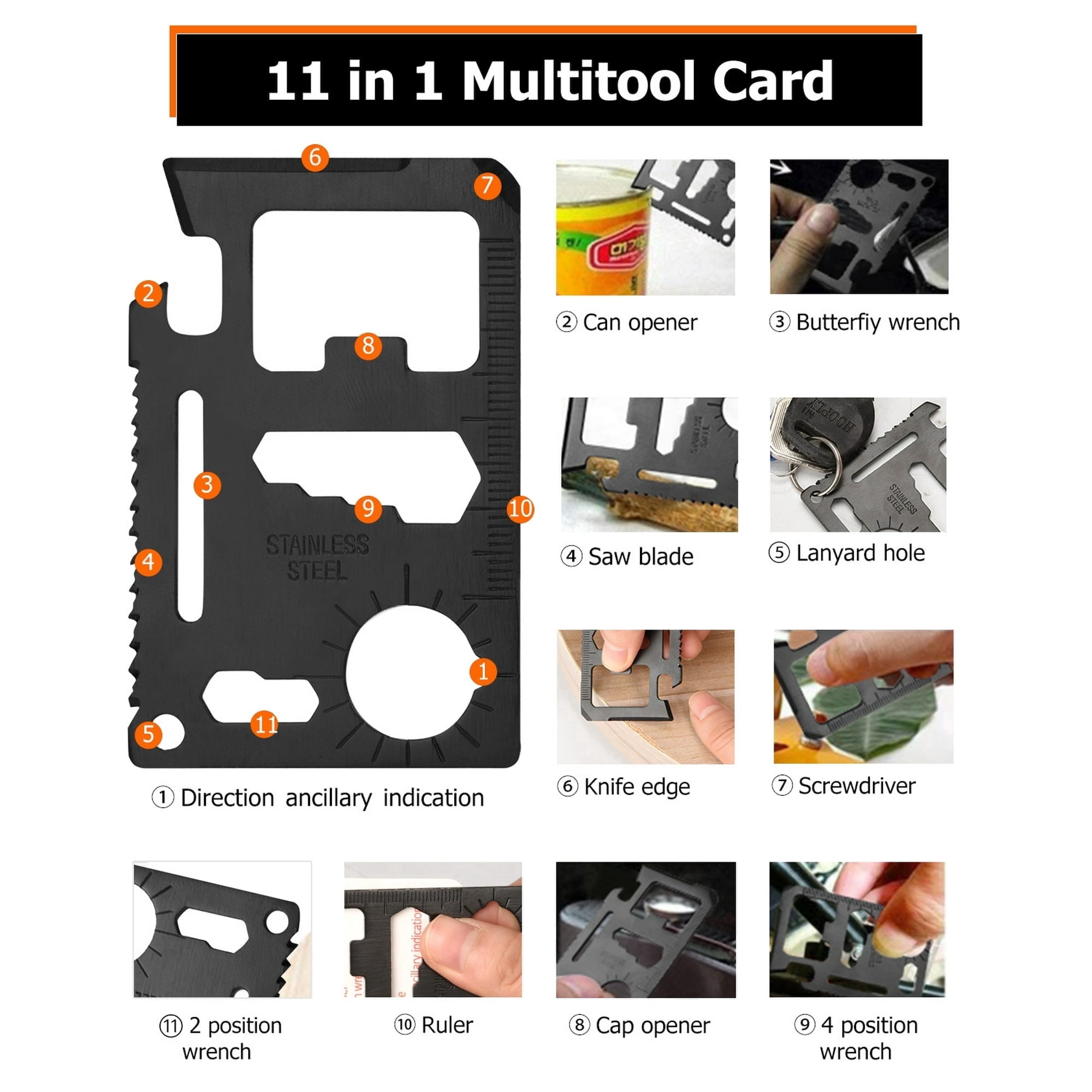 Multi-Function Combination Tool Outdoor Knife Pliers Adjustable Wrench Set Universal Folding Pliers Suitable for Outdoor Camping and Home Repairs Multi-Function Hammer - The Perfect Gift for Men