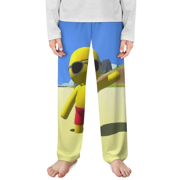 Wobbly Life Pajama Pants Long Sleep Pants Soft Elastic Waist PJ Bottoms Lounge Pants