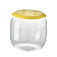 thumbnail image 4 of Almacenamiento de juguetes multifuncional, contenedores de almacenamiento de juguetes otomanos, cubo de almacenamiento, cambio de taburete de zapatos, amarillo redondo Soledad balde de almacenamiento, 4 of 10