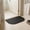 Black(Large Rounded Corner), variant on Door Mat 24" x 16", Non Washable Entry Rug, Low Profile Absorbent Doormat for Front Door, Back Door, Entryway, Kitchen âBeige(Large Rounded Corner)